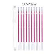 1Set High Temperature Disappearing Marker Pens Heat Wrap Fade Out Fabric Markers Pencil DIY Sewing Drawing Lines Accessories