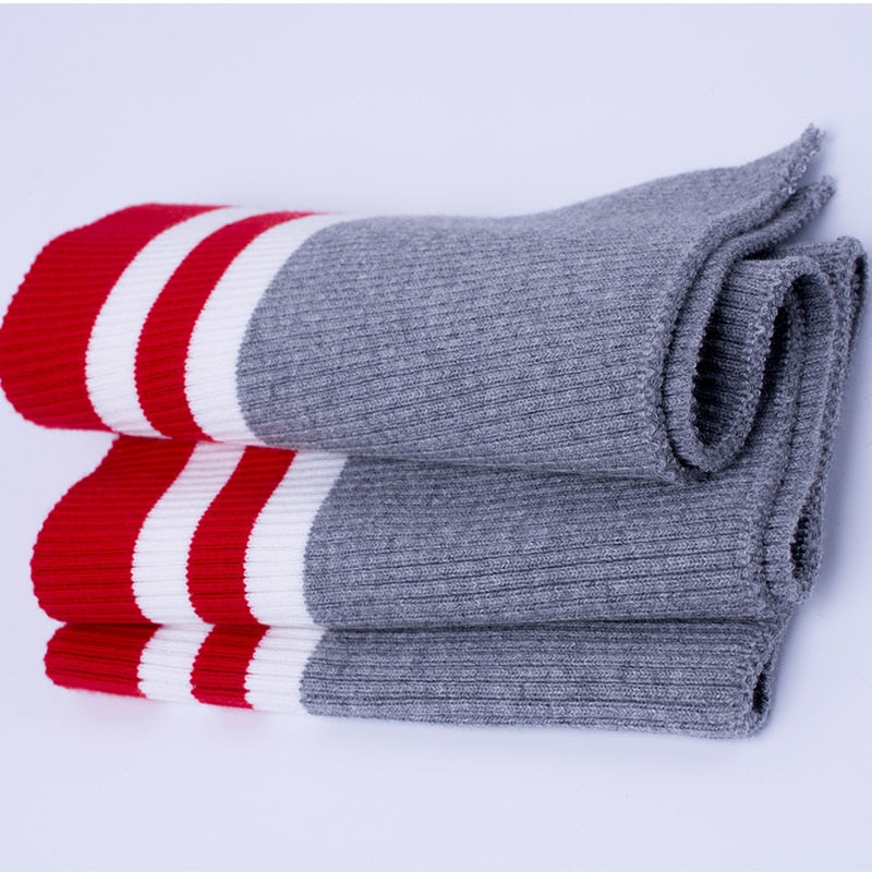 Buulqo 80cm Yarn Dyed Stripes Stretch Cuff DIY Cotton Knitted Fabric For Neckline Hem, Winter Jacket,Clothing Accessories Collar
