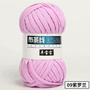 1pc 100g Thick Yarn Soft Colored Cloth Yarn for Hand Knitting Woven Bag Carpet DIY Hand-knitted Material