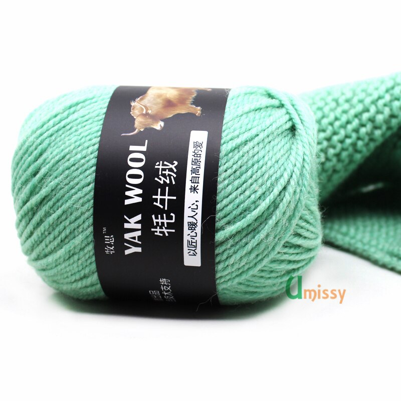 5pcs Yak Wool Yarn for Knitting Fine Worsted Blended Crochet Yarn Knitting Sweater Scarf Chunky Yarn
