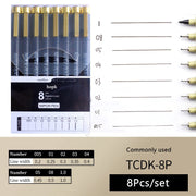 Calligraphy Hand Lettering Pens, Pigment Liner Micron Pen Set , 8 Size Caligraphy Brush Pens Art Supplies for Sketching Drawing
