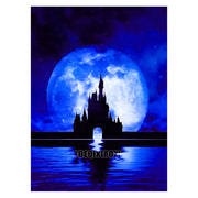Disney Diamond Painting Cartoon Moon Princess Mosaic Embroidery Diamond Puzzle DIY Rhinestone Children&#39;s Room Decoration Gift