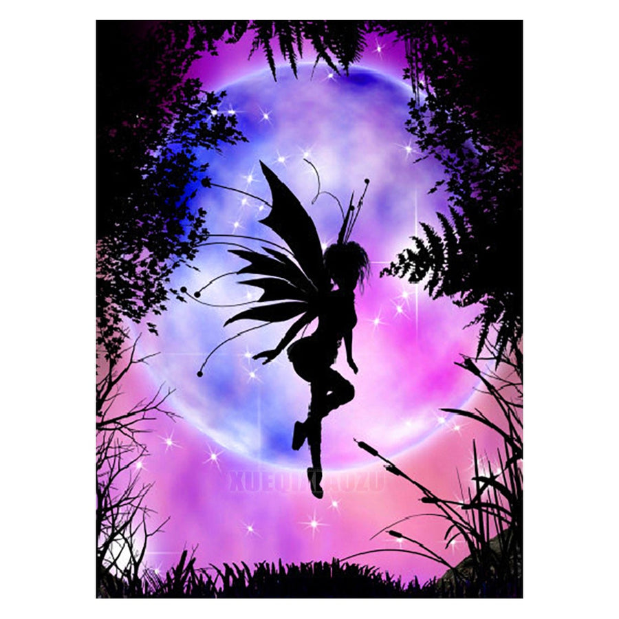 Disney Diamond Painting Cartoon Moon Princess Mosaic Embroidery Diamond Puzzle DIY Rhinestone Children&#39;s Room Decoration Gift