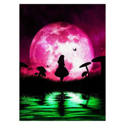 Disney Diamond Painting Cartoon Moon Princess Mosaic Embroidery Diamond Puzzle DIY Rhinestone Children&#39;s Room Decoration Gift