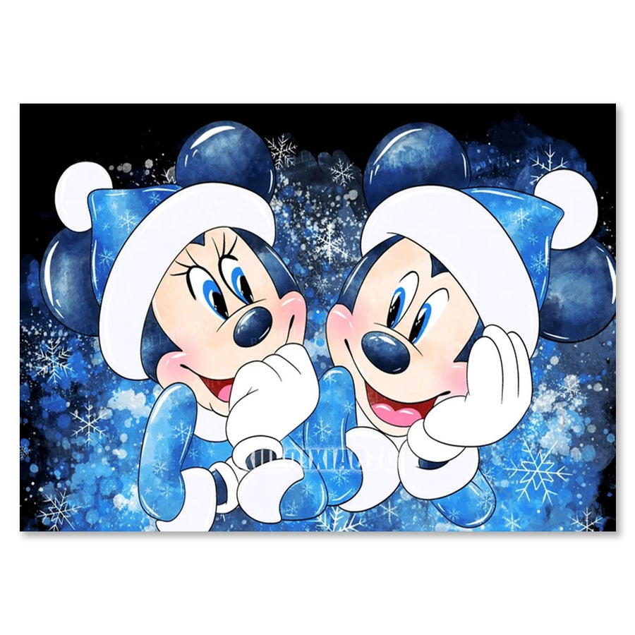 Disney Diamond Painting Cartoon Moon Princess Mosaic Embroidery Diamond Puzzle DIY Rhinestone Children&#39;s Room Decoration Gift