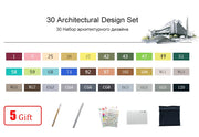 TouchFIVE 30/40/60/80/168 Color Art Markers Set Dual Headed Artist  Sketch Oily Alcohol based markers For Animation Manga