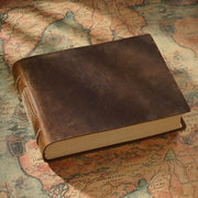High quality vintage Handmade notebook Original Sketch organizer Retro Leather Notepad environmental paper Creative Notebook