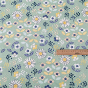 Pastrol Floral Cotton Fabric Printed Kids Quilting Cotton Twill Cloth For  DIY Sewing Craft Material