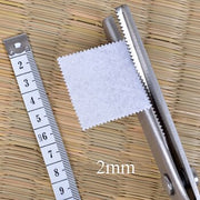 Chainho,Tailor Scissors with Round &amp; TriangleTooth,Sewing Scissor with Zigzag Shape for DIY Sewing,Shears for Fabric or Leather