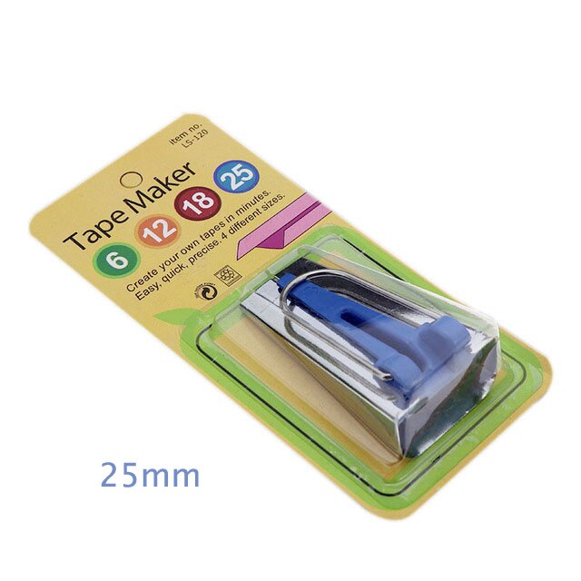 Sewing Accessories Bias Tape Makers - 5 size 6mm 9mm 12mm 18mm 25mm bias binding tape maker 4 size and 5 size choose 9mm