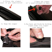6Pcs Fix Zipper DIY Zip Slider Repair Kit Replacement For Zip Fastenings Sewing Tailor Tools Clothing Accessories