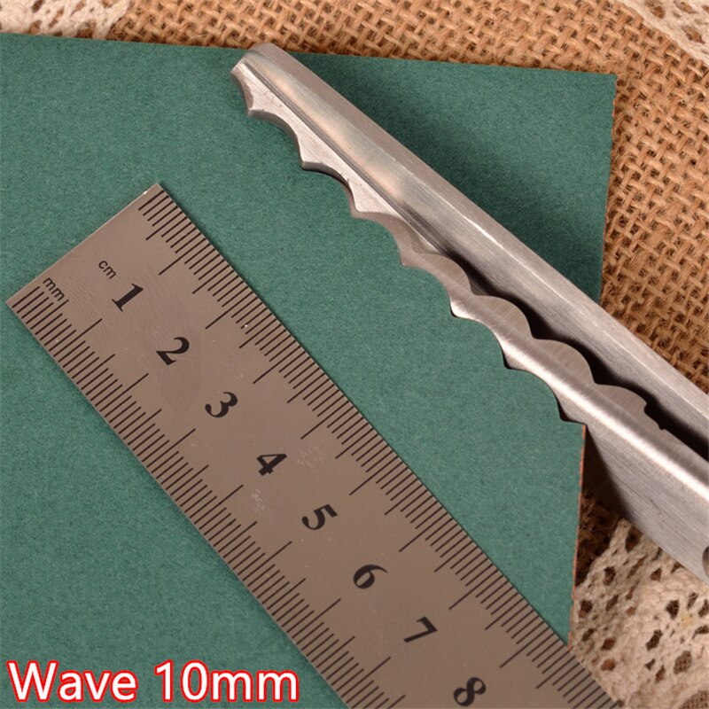 23.5cm Pinking Shears Handled Professional Stainless Steel Dressmaking Sewing Craft Scissors Zig Zag Fabric Decorative Edge Tool