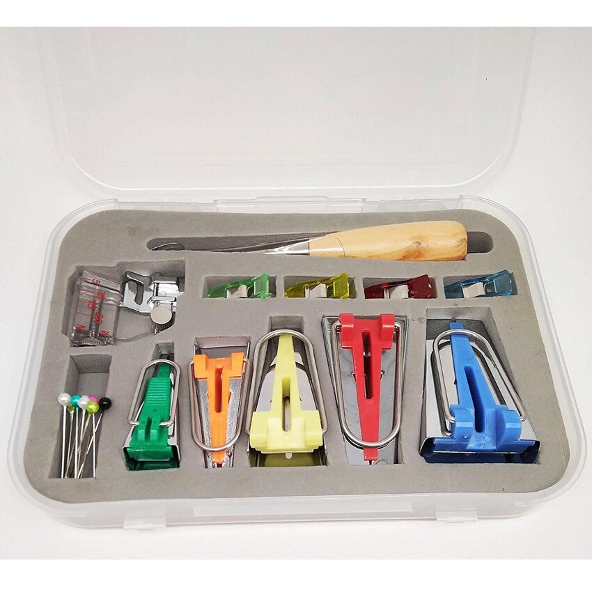 Sewing Accessories Bias Tape Makers - 5 size 6mm 9mm 12mm 18mm 25mm bias binding tape maker 4 size and 5 size choose 9mm