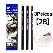 Maries Black Sketch Pencil for Drawing Painting HB 2H B 2B 3B 4B 5B 6B 7B 8B 10B 12B 14B Standard Pencil Stationery Art Supplies