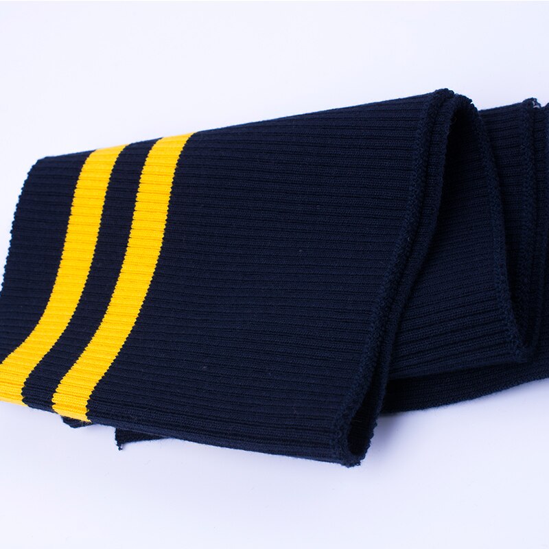 Buulqo 80cm Yarn Dyed Stripes Stretch Cuff DIY Cotton Knitted Fabric For Neckline Hem, Winter Jacket,Clothing Accessories Collar