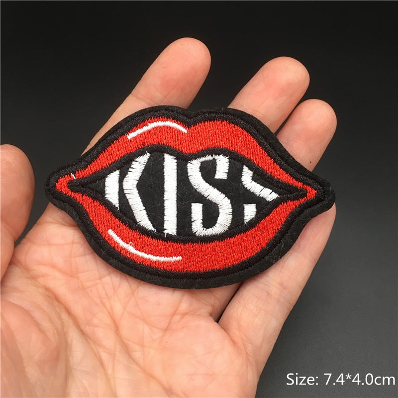 Cartoon Badges Clothes Embroidery Patch Applique Diy Sewing Decorative Ironing Patches For T-Shirt Stripes Clothing Stickers