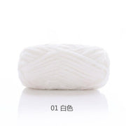 100g 80M Chenille Velvet Knitting Yarn Wool Thick Warm Crochet Knitting Yarns Cotton Baby Woolen DIY hand-knitted Sweater