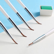 6Pcs/Set Fine Hand-painted Thin Hook Line Pen Drawing Art Pen #0 #00 #000 Paint Brush Art Supplies Nylon Hair Brush Painting Pen