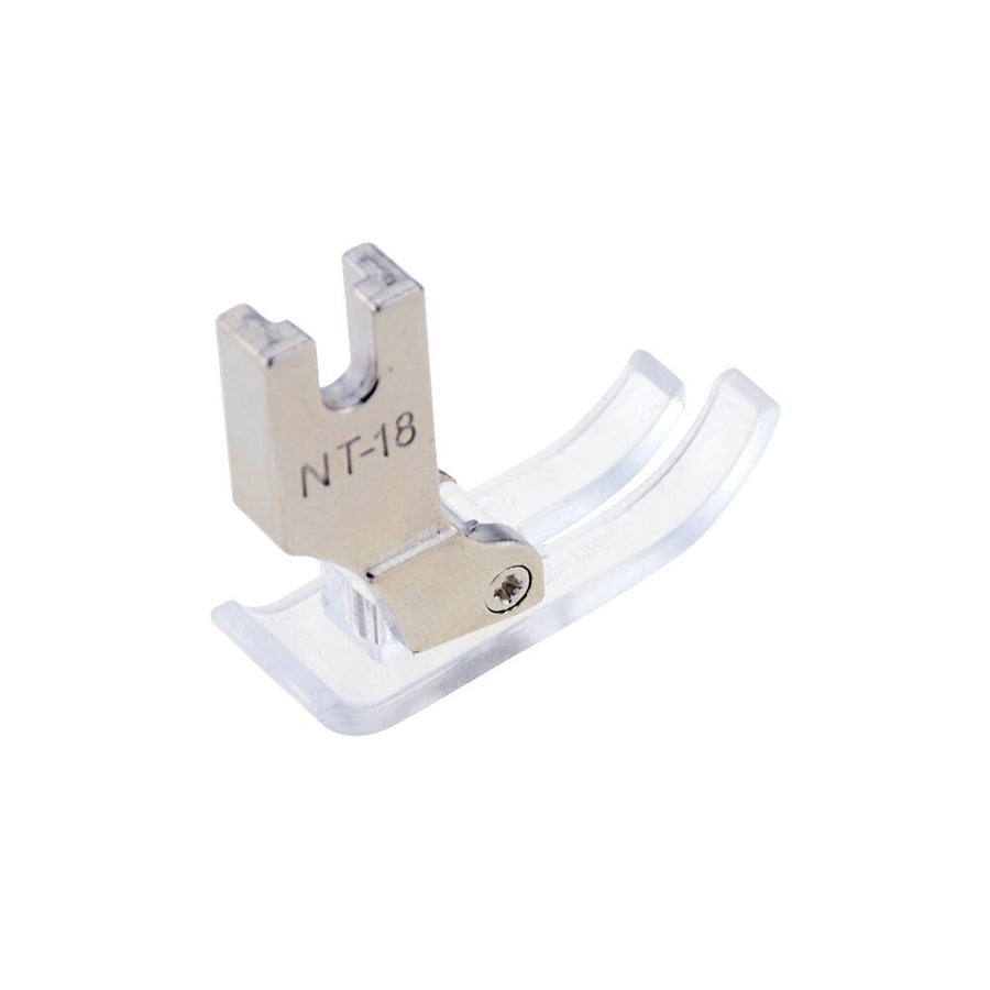 1pc Industrial sewing machine presser foot lockstitch sewing machine special wear-resistant plastic plate presser foot MT-18