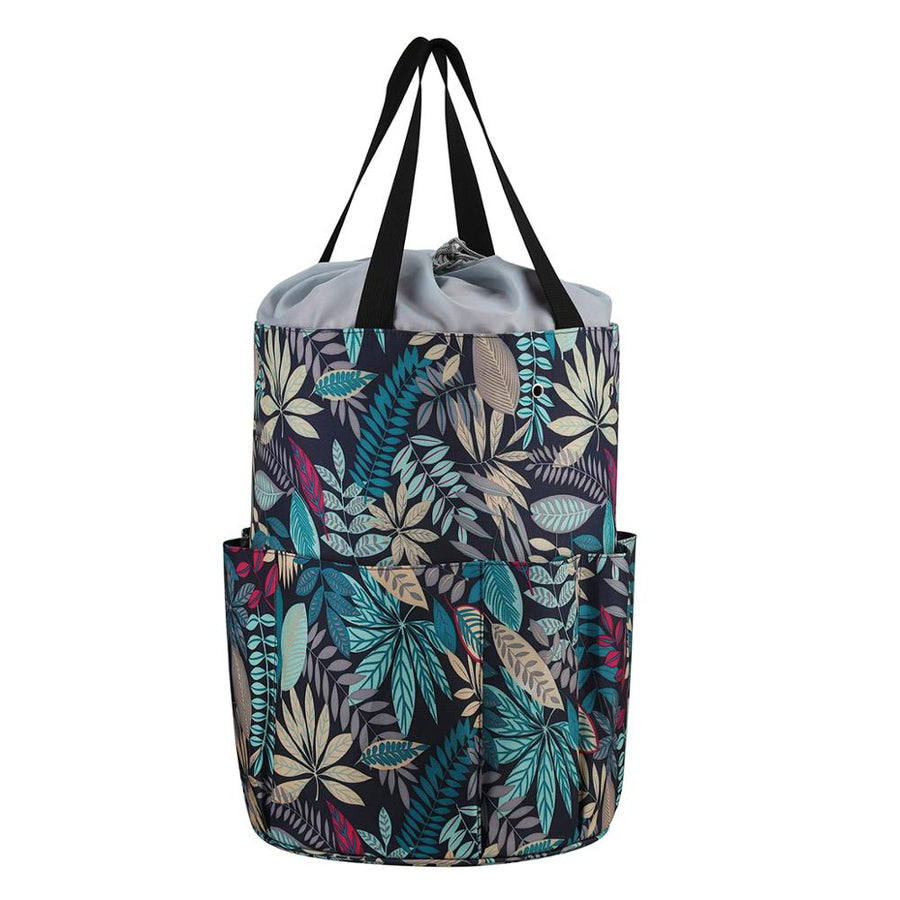 2020 Yarn Storage Bag With Maple Leaves Knitting Tote Bag Orange Square Bag for Thread Wool Yarn Crochet Hooks Knitting Needles