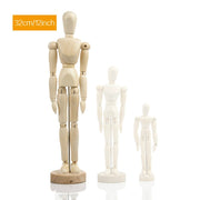 Drawing Sketch Mannequin Model Movable Limbs Wooden Hand Body Action Toys Figures Home Decor Artist Models Jointed Doll Gifts