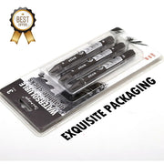 Graphite Stick Set - Water Soluble - 4B 6B 10B, Art Drawing Supplies for Sketch &amp; Shading Pencils, Artist Sketching - 3 Pcs
