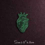 Punk Diy Embroidery Patches For Clothing Iron On Letter Embroidered Patches For Clothes Stripe Stickers For Shirt Jacket Badges