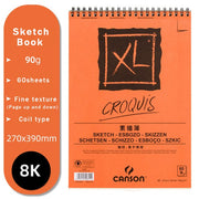 CANSON XL Series Creative Painting Book 16K/8K/A4/A3 Sketch/Marker/Acrylic/Watercolor/Pencil/Toner Stick Book Kraft Paper Book