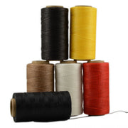 Leather Craft 260m 1mm Leather Sewing Waxed Thread Chisel Awl Upholstery Shoes Luggage Tools 20 Colors