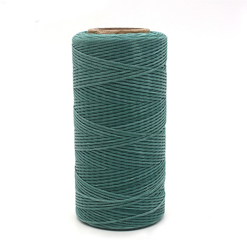 Leather Craft 260m 1mm Leather Sewing Waxed Thread Chisel Awl Upholstery Shoes Luggage Tools 20 Colors