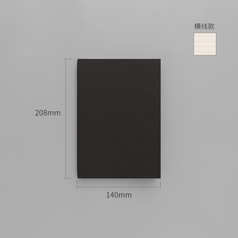 Kinbor 40Inner Sheet Sketch Book Happiness Notebooks Students Kawaii Gift Stationer Book Planner Agenda Cute Diary School