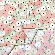 Pastrol Floral Cotton Fabric Printed Kids Quilting Cotton Twill Cloth For  DIY Sewing Craft Material