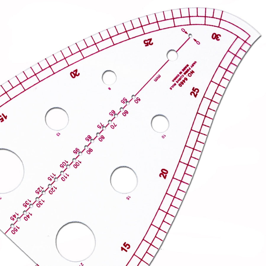 4Pcs Sewing Ruler Set Pattern Design Metric Ruler French Curve Pattern Grading Drawing Rules Paddle Whee Tailor Measuring Kit