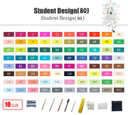 TouchFIVE 30/40/60/80/168 Color Art Markers Set Dual Headed Artist  Sketch Oily Alcohol based markers For Animation Manga