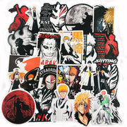 50Pcs Japanese Classic Animation BLEACH Stickers For Refrigerator Suitcase Diary Book Scrapbook Waterproof Graffiti Sticker