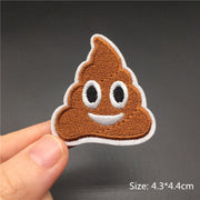 Cartoon Badges Clothes Embroidery Patch Applique Diy Sewing Decorative Ironing Patches For T-Shirt Stripes Clothing Stickers