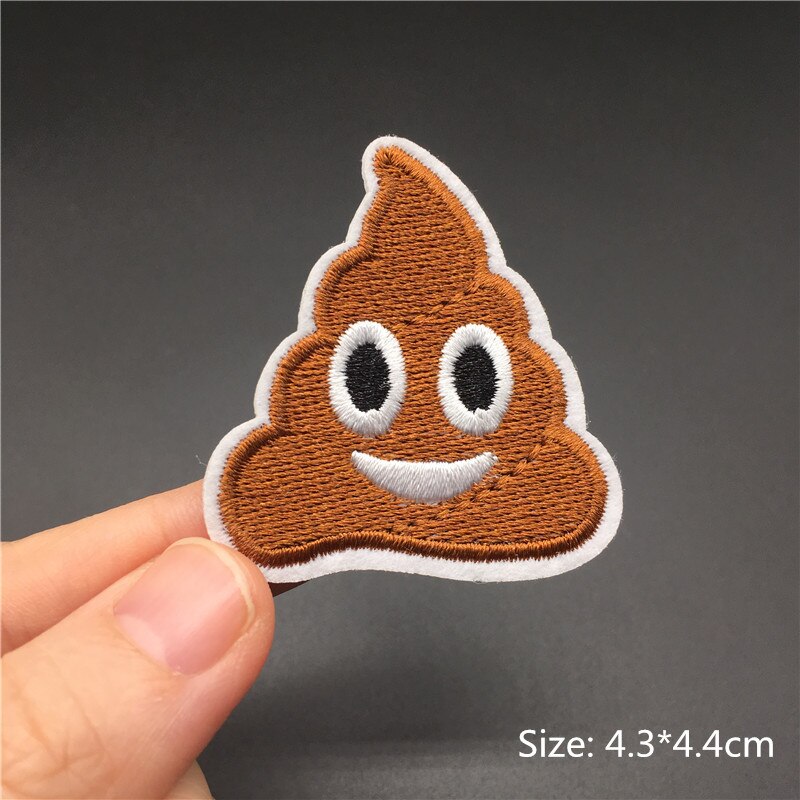 Cartoon Badges Clothes Embroidery Patch Applique Diy Sewing Decorative Ironing Patches For T-Shirt Stripes Clothing Stickers