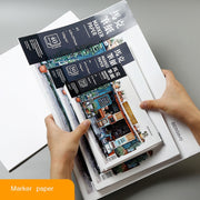 A4/A5 Proffessional Marker paper Sketch Painting Marker Paper For Drawing Marker Pen Book Artist Supplies