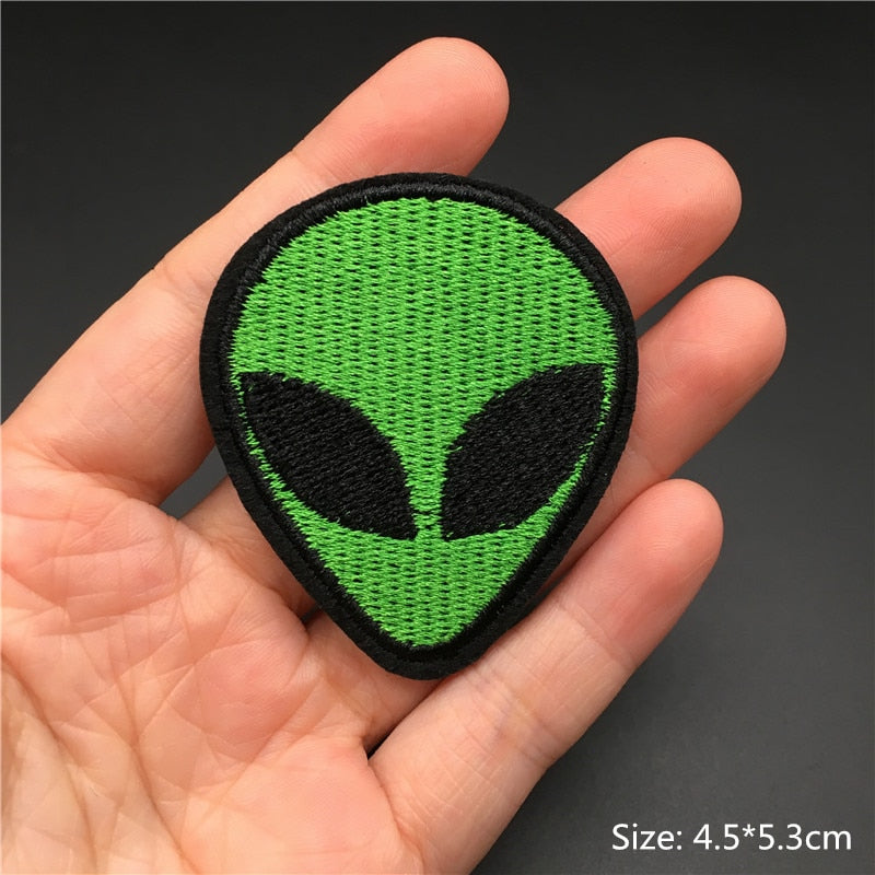 Cartoon Badges Clothes Embroidery Patch Applique Diy Sewing Decorative Ironing Patches For T-Shirt Stripes Clothing Stickers