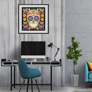 DIY Luminous Special shaped Diamond Painting Skull 5D Crystal Lighting Diamond Embroidery Cross-Stitch Kit Home Decor Gift