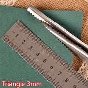 23.5cm Pinking Shears Handled Professional Stainless Steel Dressmaking Sewing Craft Scissors Zig Zag Fabric Decorative Edge Tool