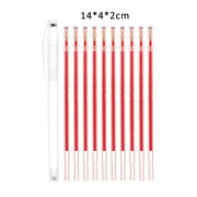 1Set High Temperature Disappearing Marker Pens Heat Wrap Fade Out Fabric Markers Pencil DIY Sewing Drawing Lines Accessories
