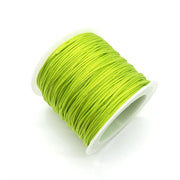 50Yards/Roll 0.8mm Nylon Cord Thread Chinese Knot Macrame Cord Bracelet Braided String DIY Tassels Beading String Thread