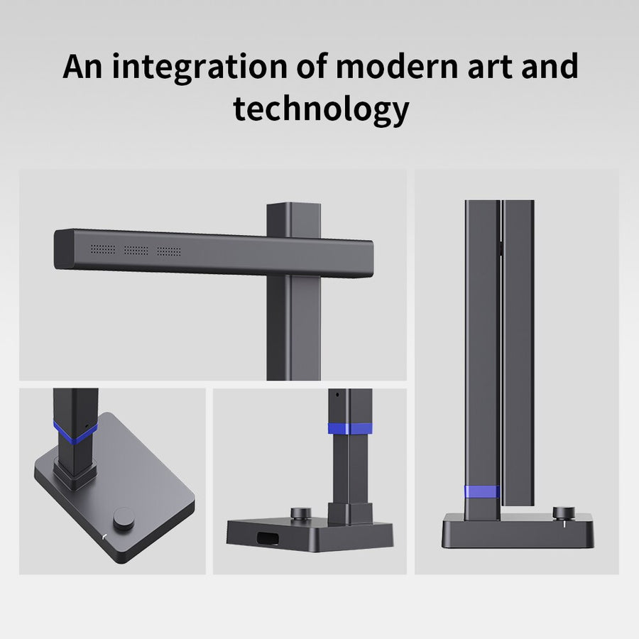 CZUR Shine Ultra Portable 13MP Book Scanner Flatten Curve Technology Capture Max A3 Document Fast Scan for Office Library School