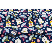 DIY 35x50CM Multicolor Japan Zephyr Pattern Cotton Pur-cut Patchwork Japanese Fabric Sewing Quilting Crafts for Handmade