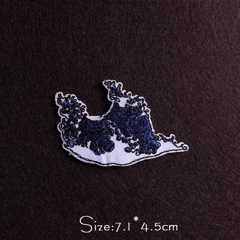 Punk Diy Embroidery Patches For Clothing Iron On Letter Embroidered Patches For Clothes Stripe Stickers For Shirt Jacket Badges