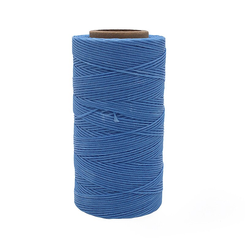 Leather Craft 260m 1mm Leather Sewing Waxed Thread Chisel Awl Upholstery Shoes Luggage Tools 20 Colors