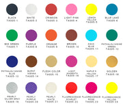 OPHIR Airbrush Acrylic Paint 24/32 Colors Airbrush DIY Paint for Model Shoes Leather Painting Airbrush DIY Pigment TA005(1-24)