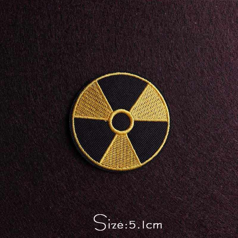 Punk Diy Embroidery Patches For Clothing Iron On Letter Embroidered Patches For Clothes Stripe Stickers For Shirt Jacket Badges