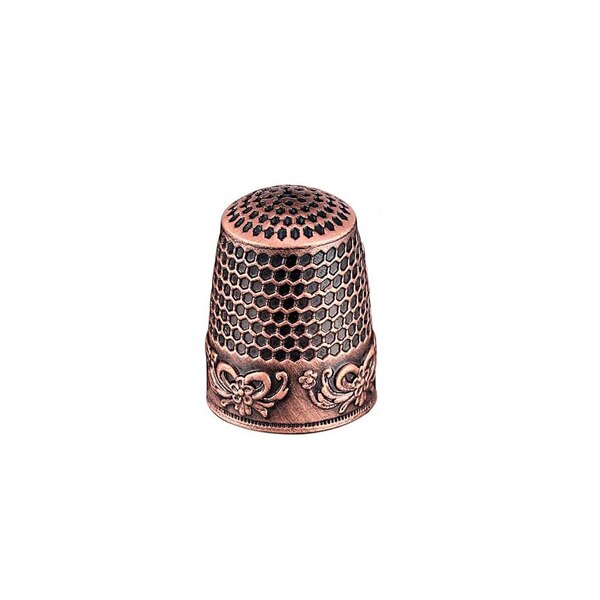 1PC Sewing Thimble Finger Protector Adjustable Thimble Metal Shield Protector for Needlework Craft DIY Embroidery Sewing Tools